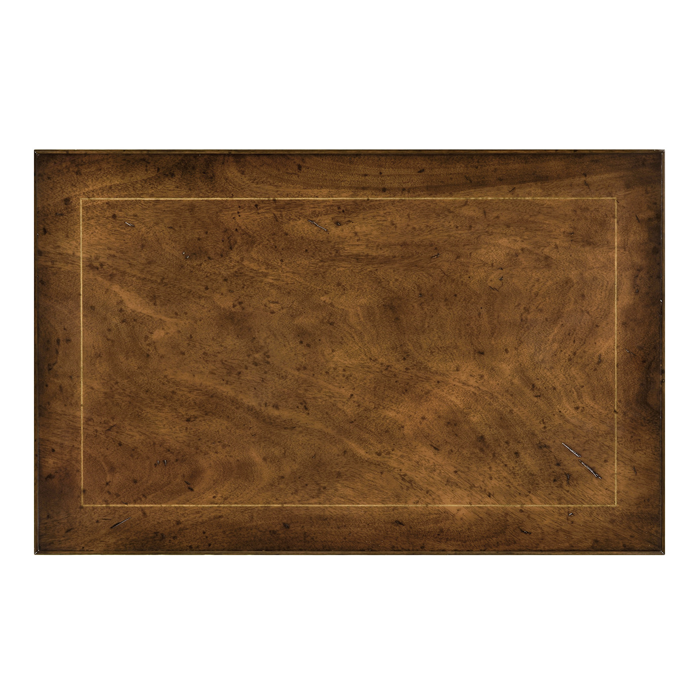 Small Brown Mahogany End Table