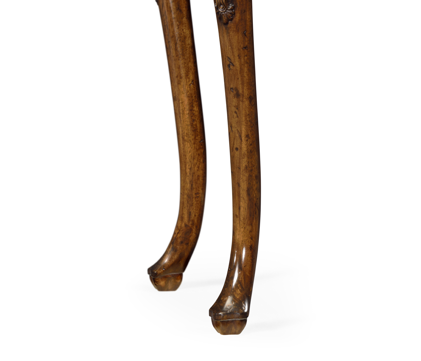 Small Brown Mahogany End Table