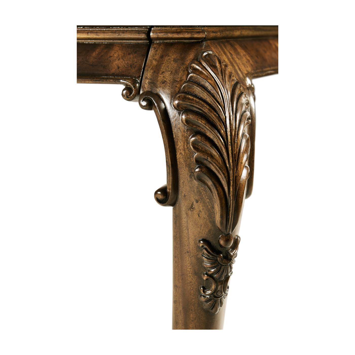 Medium Brown Mahogany Side Table