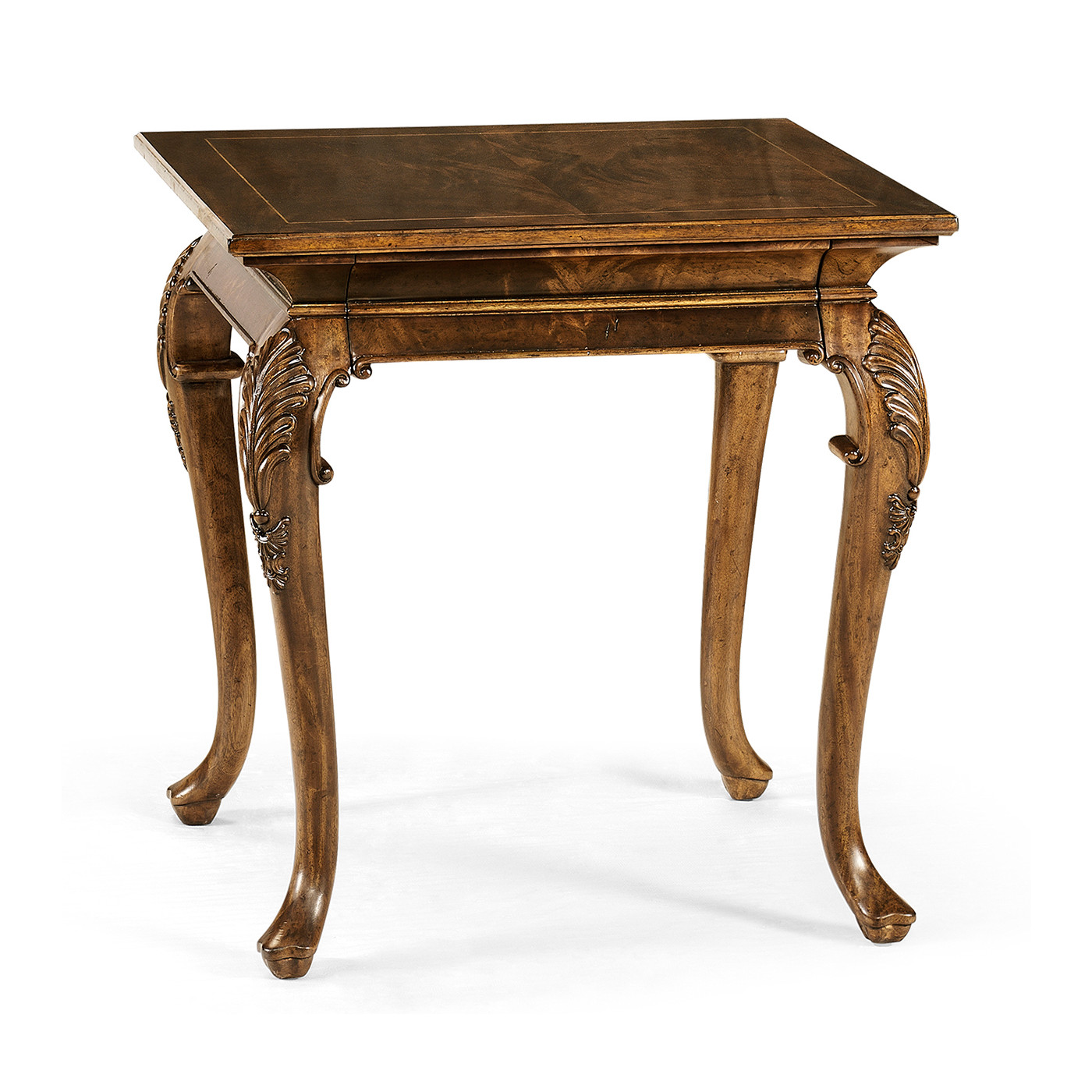 Medium Brown Mahogany Side Table