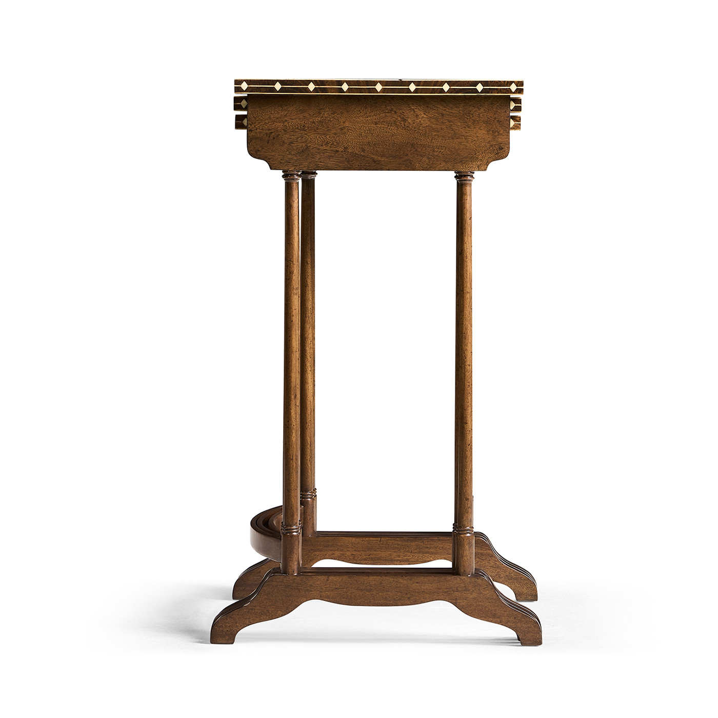 3 Nesting Tables with Faux Bone Inlay