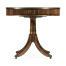 Drum Table with Reeded Edge