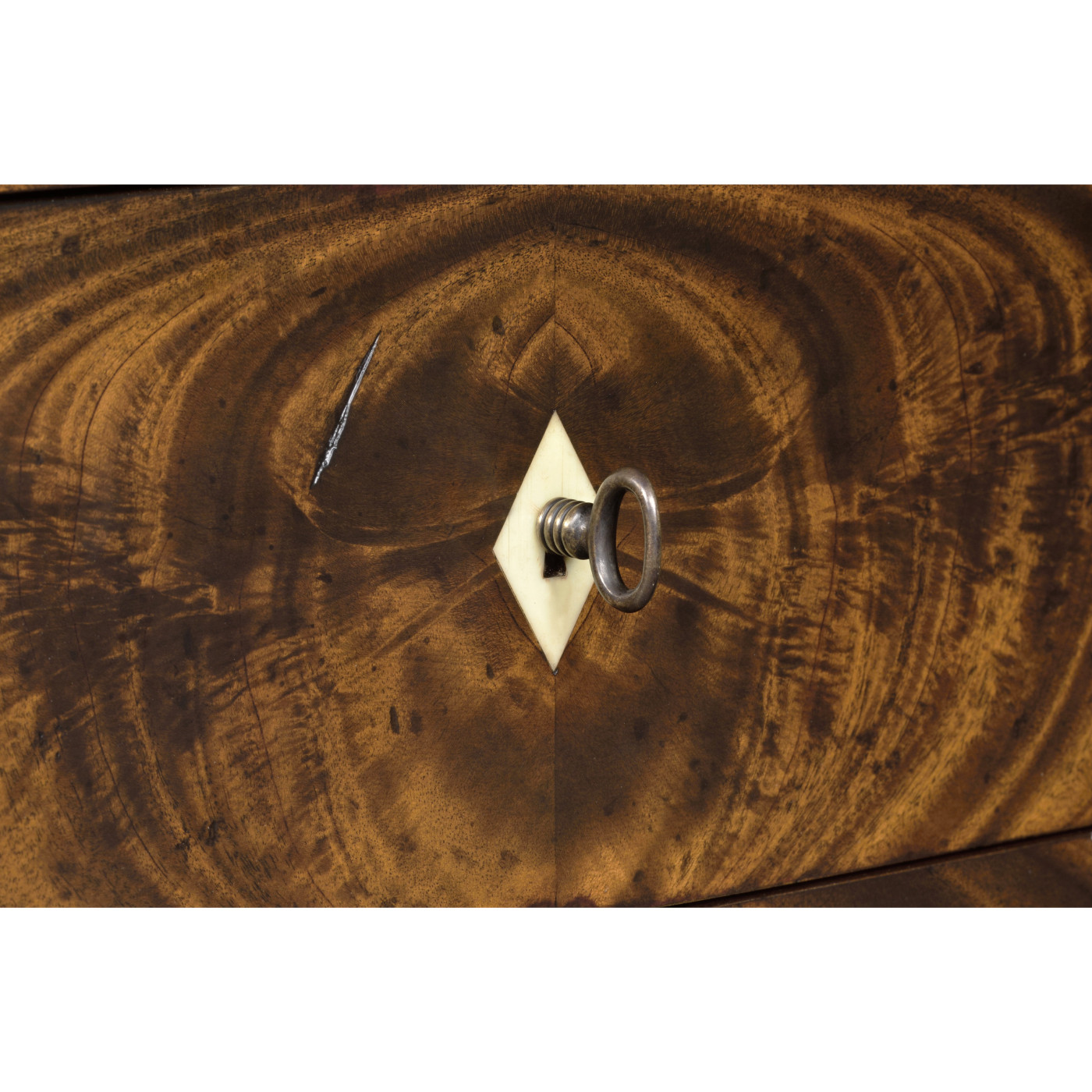 Brompton Small Brown Mahogany Chest of Drawers