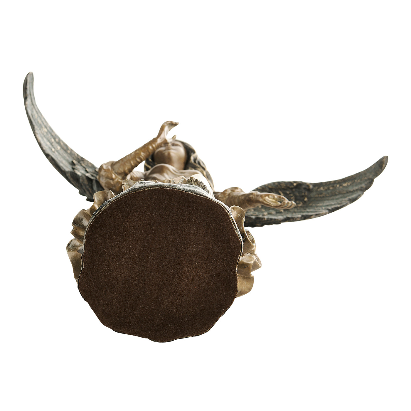 Antique Light Brown Brass Angel