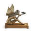 Antique Light Brown Brass Fairy