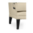 Biedermeier Greek Key Black Occasional Chair