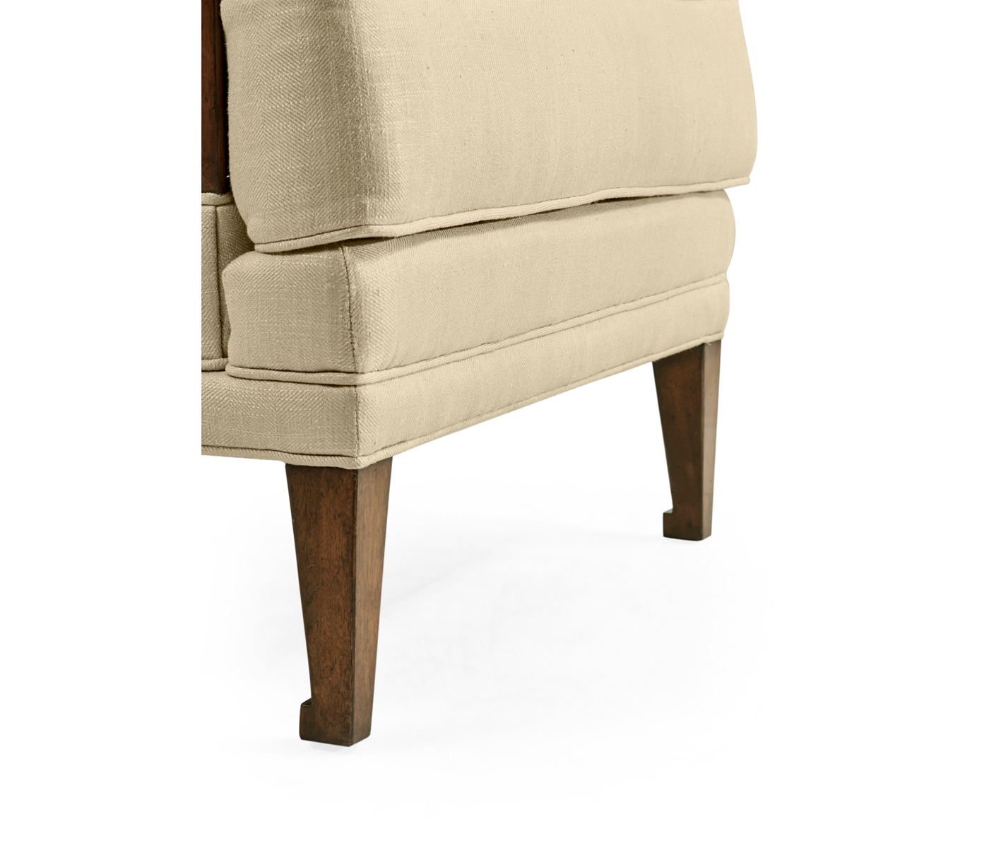 Biedermeier Greek Key Walnut Occasional Chair
