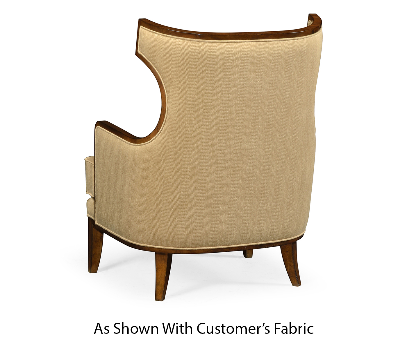 Biedermeier Greek Revival Walnut Occasional Chair