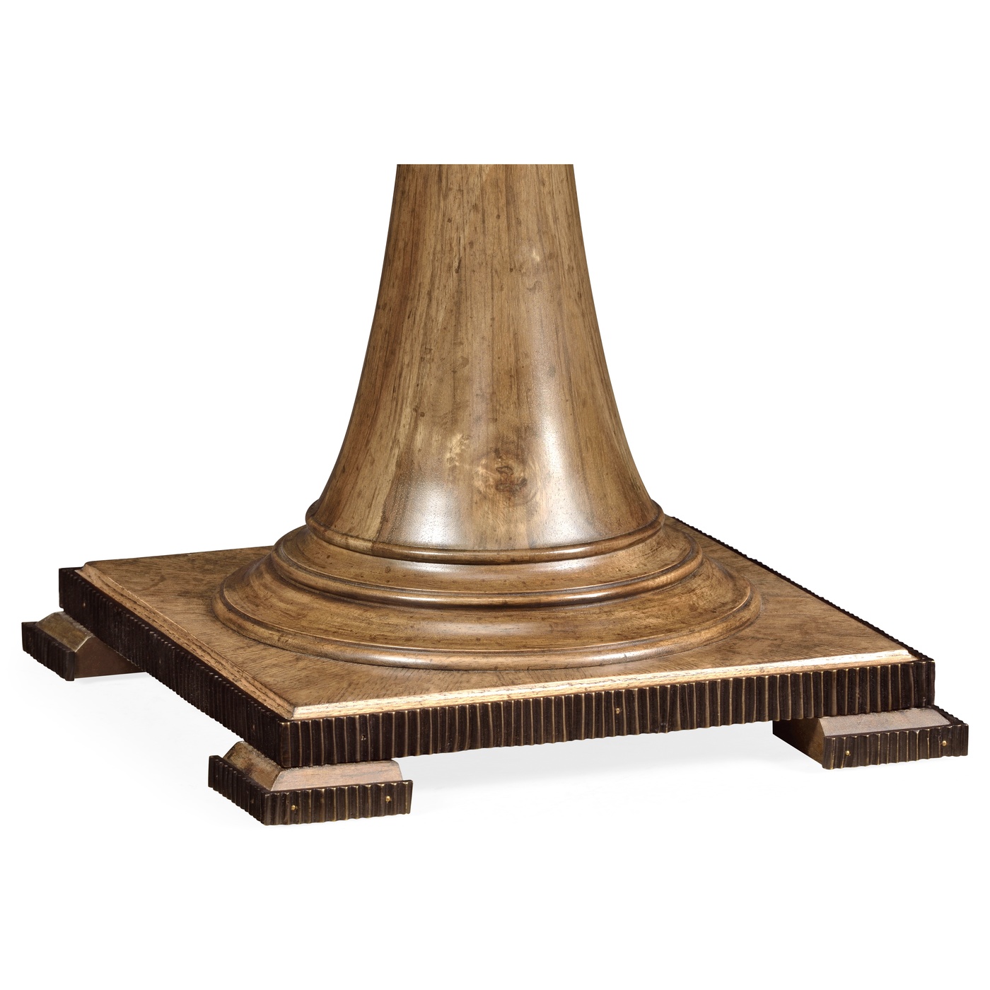 Small Round English Brown Oak Wine Table