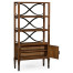 Daniella & Burl Walnut Three-Tier Bookcase