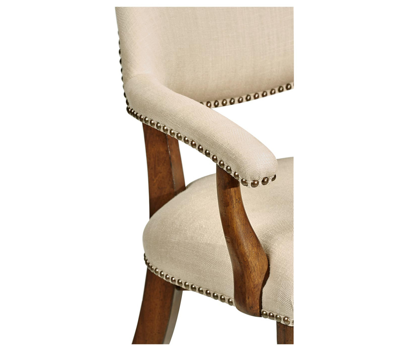 Walnut Library Arm Chair