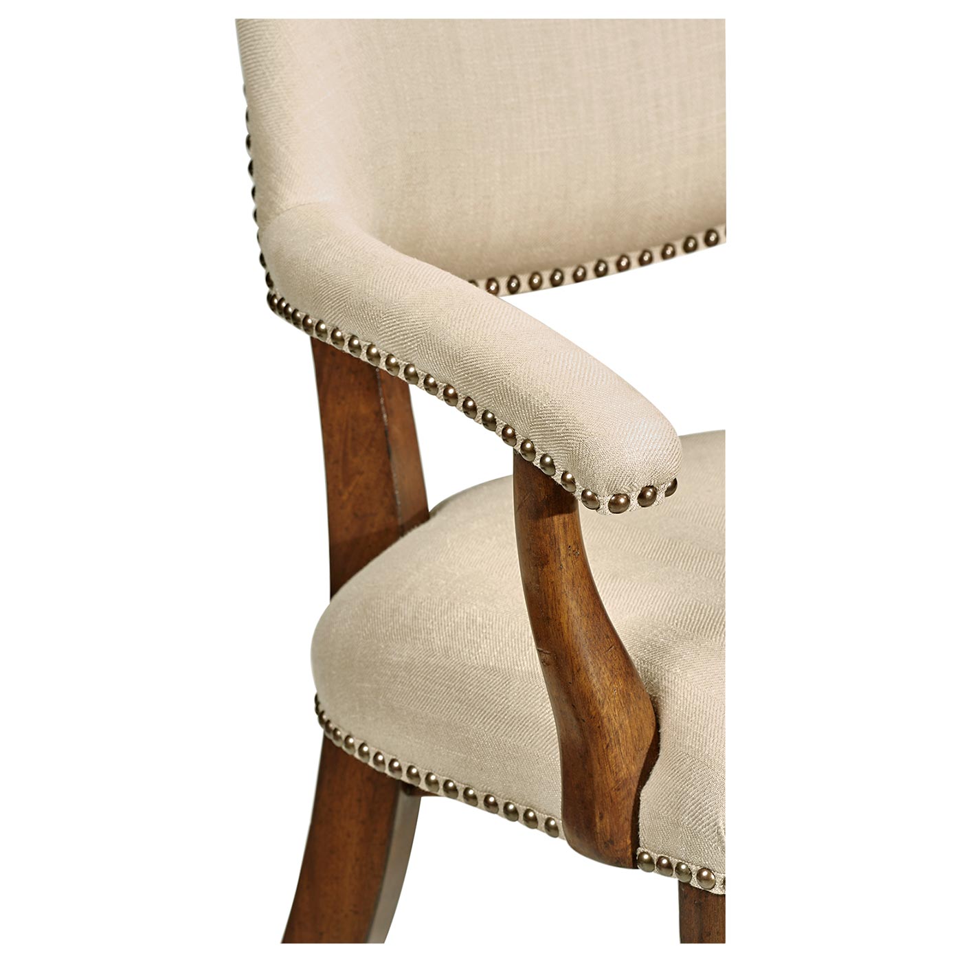 Walnut Library Arm Chair
