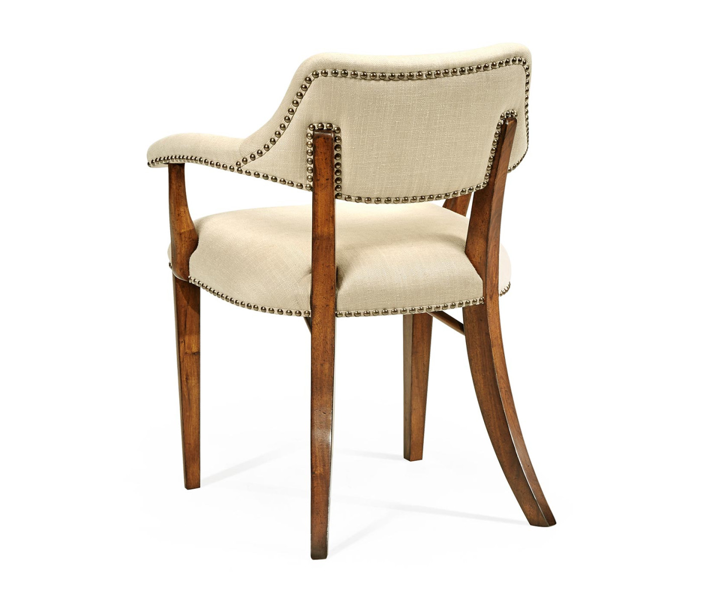 Walnut Library Arm Chair
