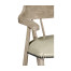 Smokers Style Grey Oak Bar Stool