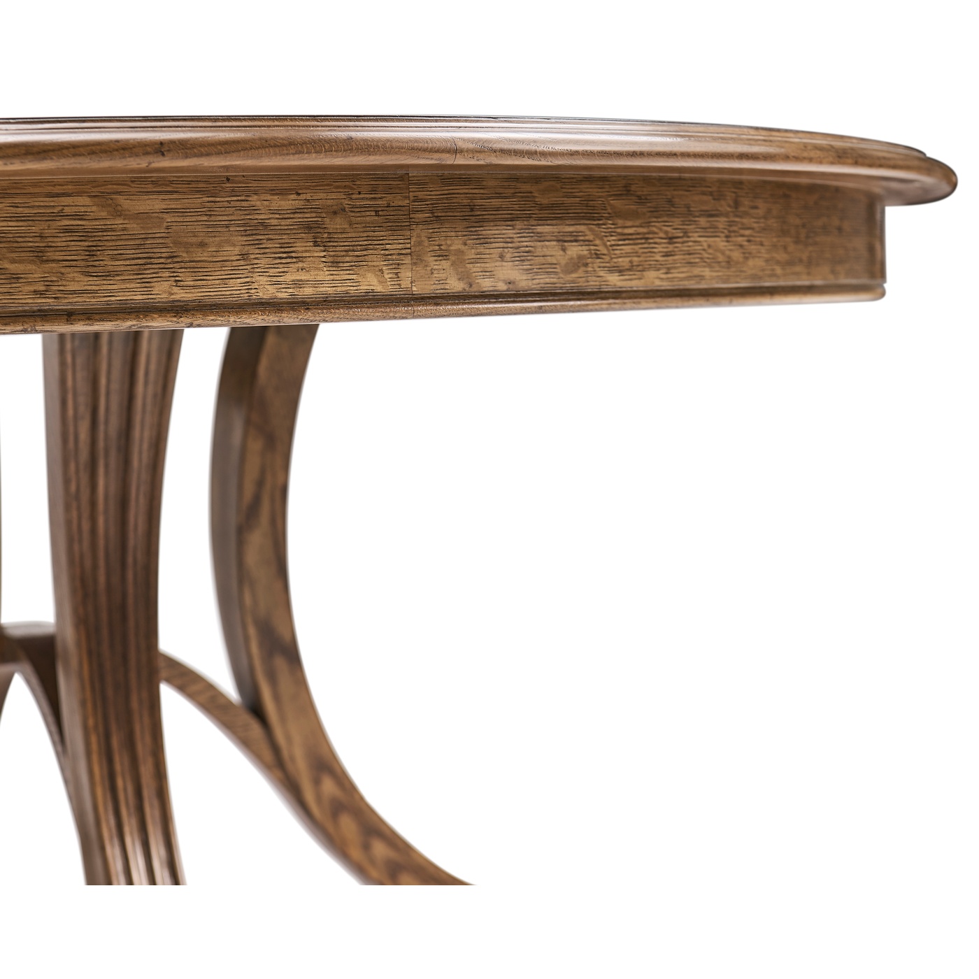 Round Caledonian Daniella & Burl Walnut Dining Table 60