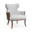 Dark Santos Winged Back Occasional Chair