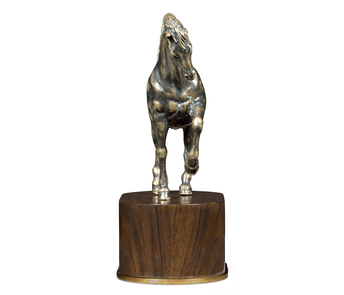 Antique Dark Bronze Horse