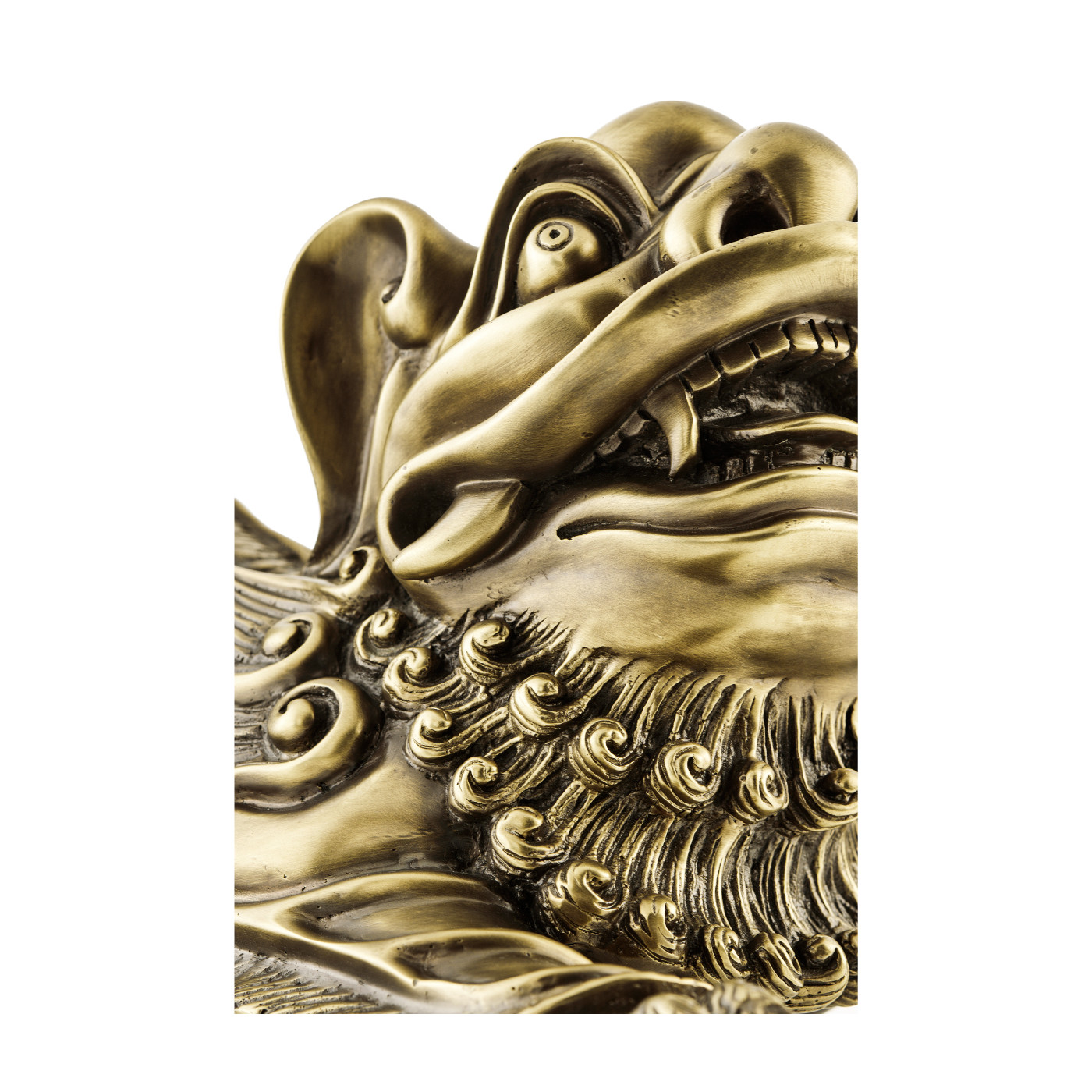 Antique Brass Foo Dog