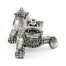 Antique Stainless Steel Foo Dog