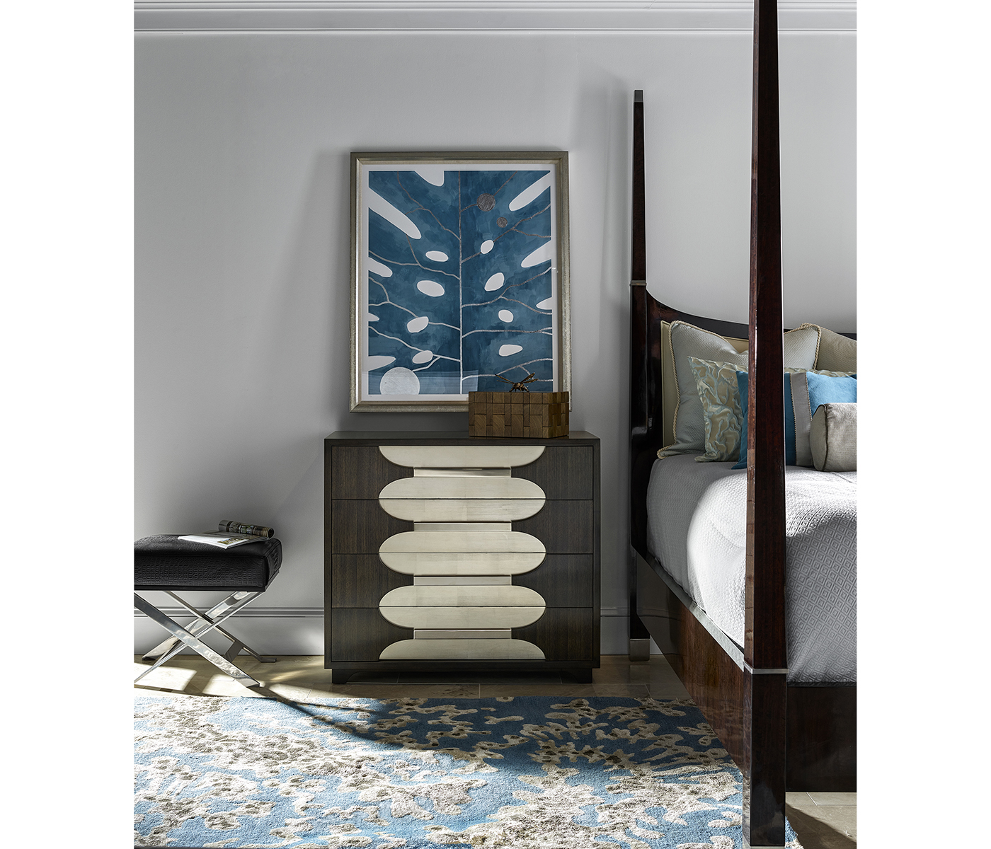 Rectangular Oyster Honeycomb Oak Bee Box