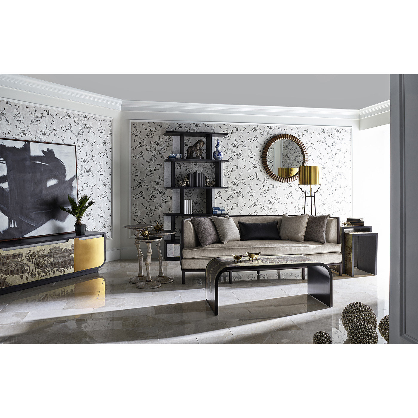 Light Brass King Kong Statue