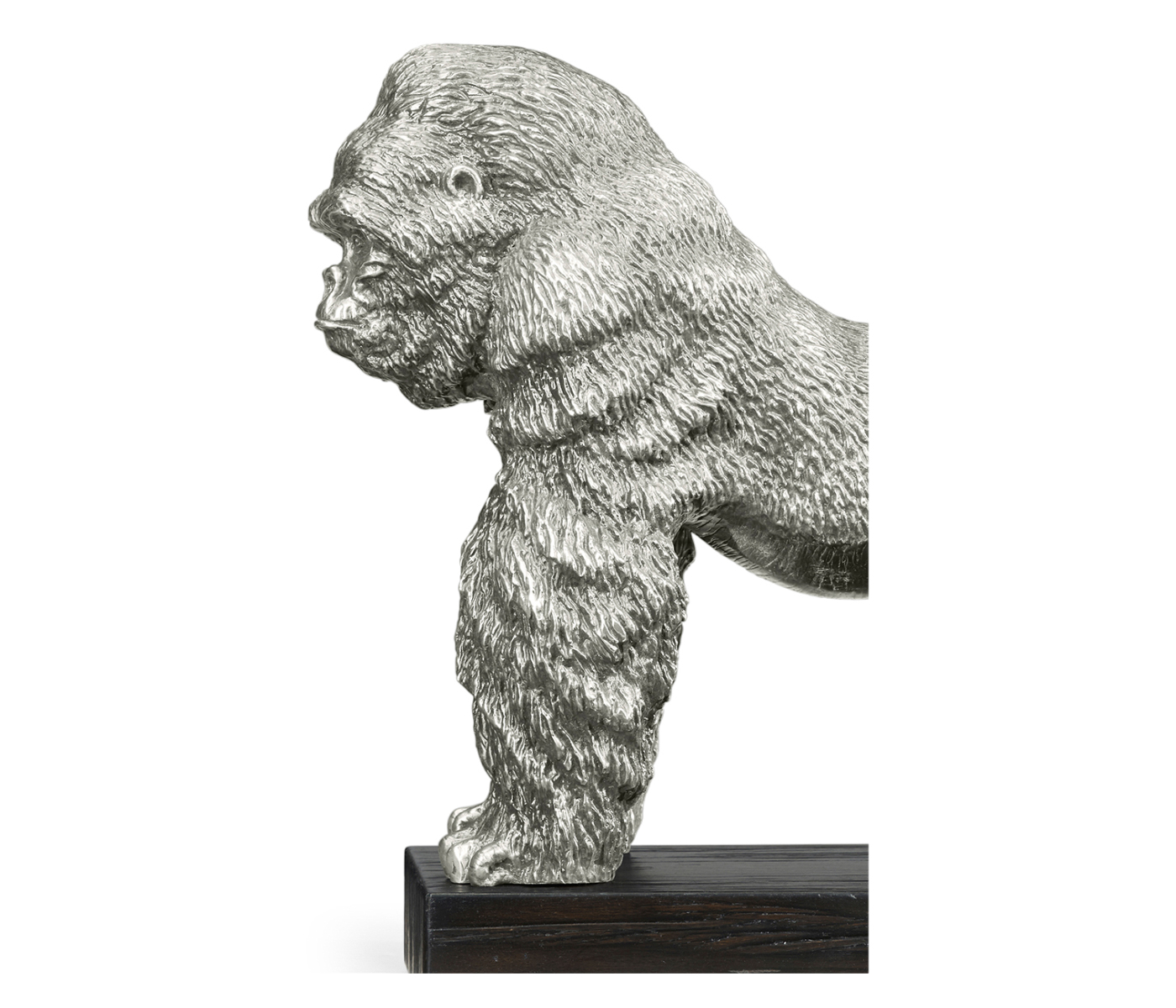 Antique Stainless Steel King Kong Statue