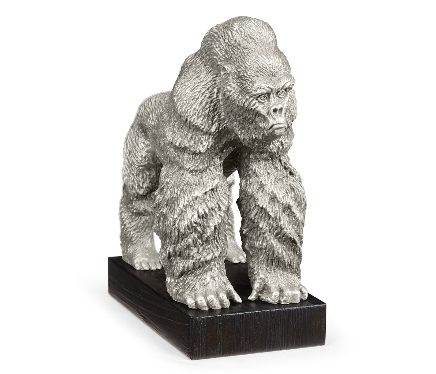 Antique Stainless Steel King Kong Statue