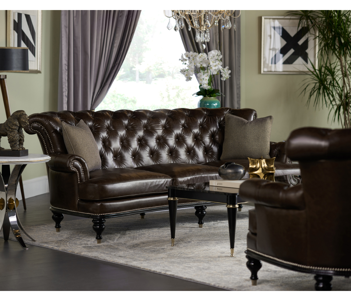 Antique Stainless Steel King Kong Statue