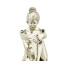 Set of White Brass Nude Girl Bookends