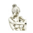 Set of White Brass Nude Girl Bookends