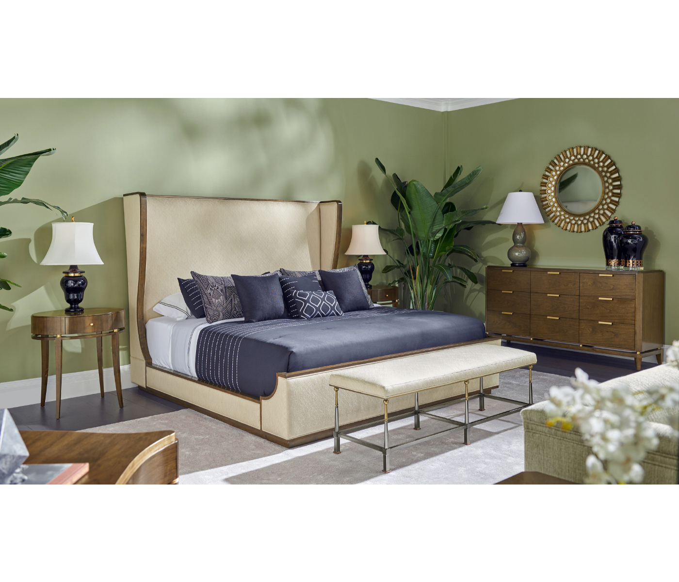 Berkley Walnut UK Queen Bed