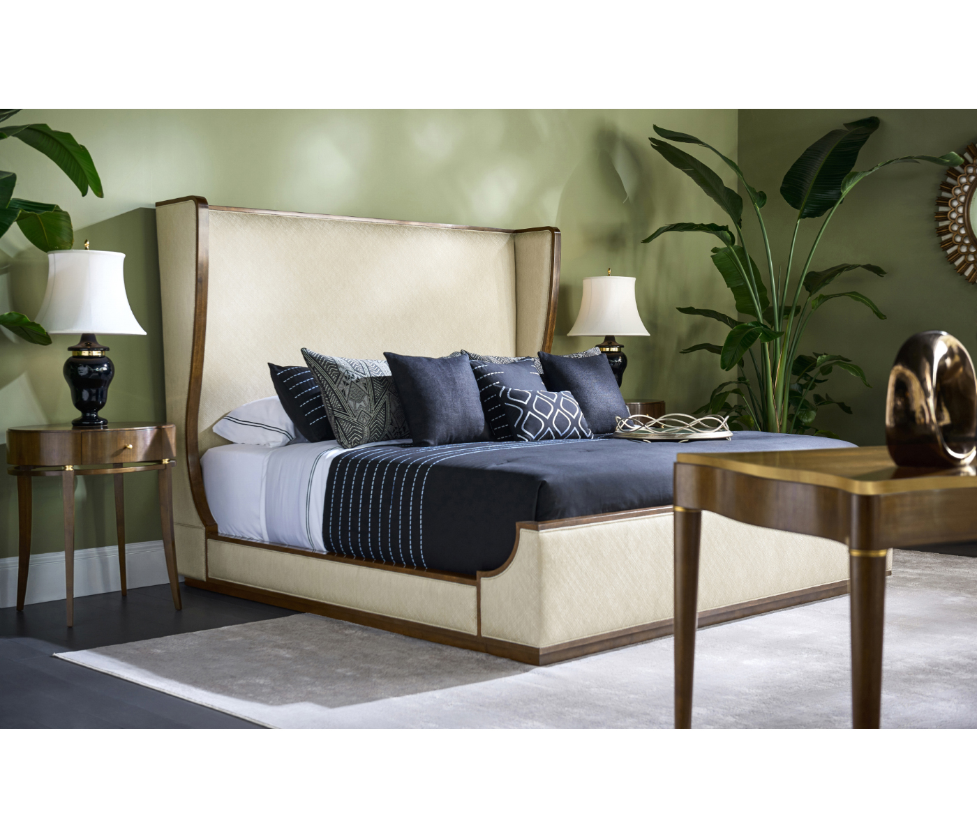 Berkley Walnut UK Queen Bed