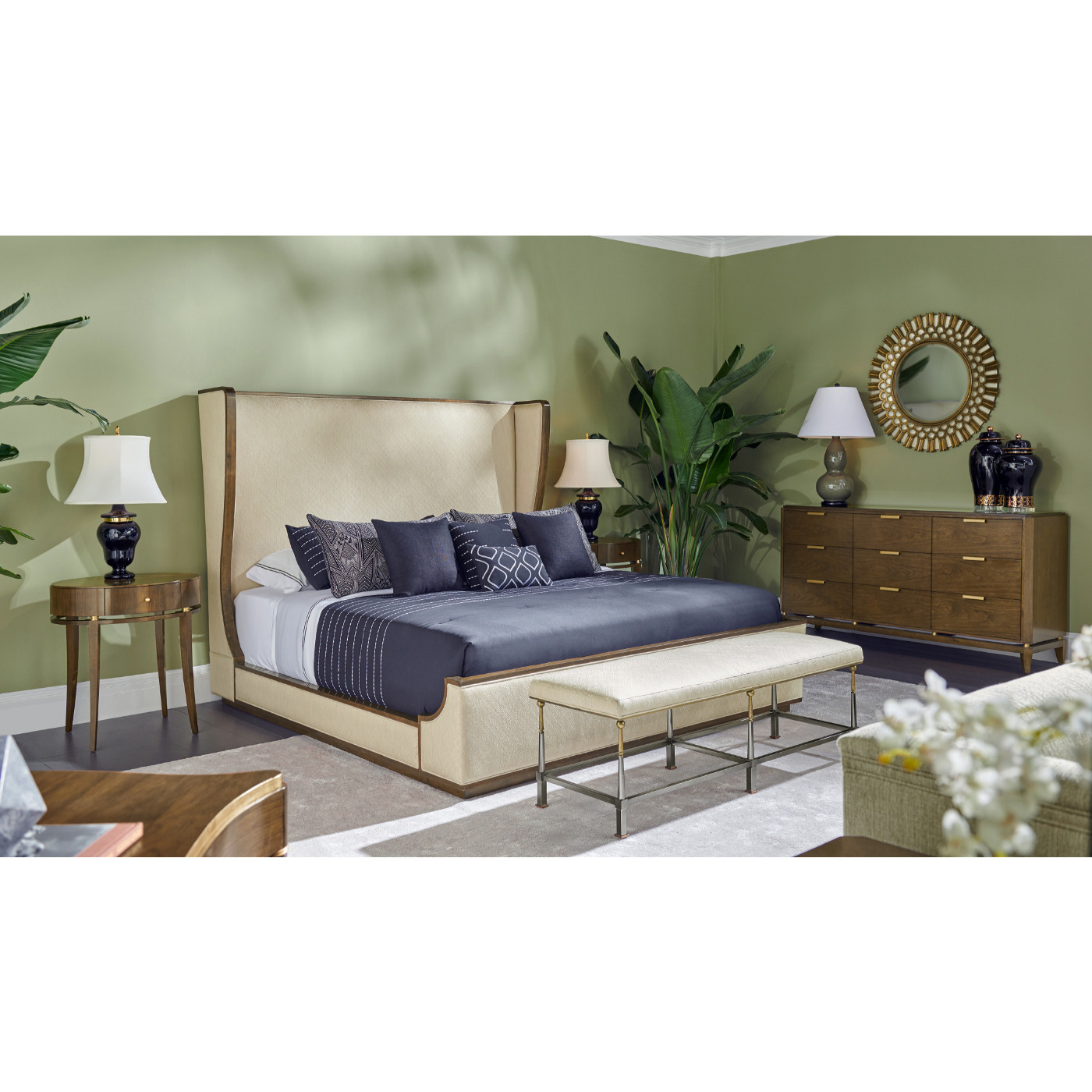 Berkley Walnut US Queen Bed