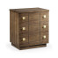 Berkley Walnut Nightstand with Three Drawers