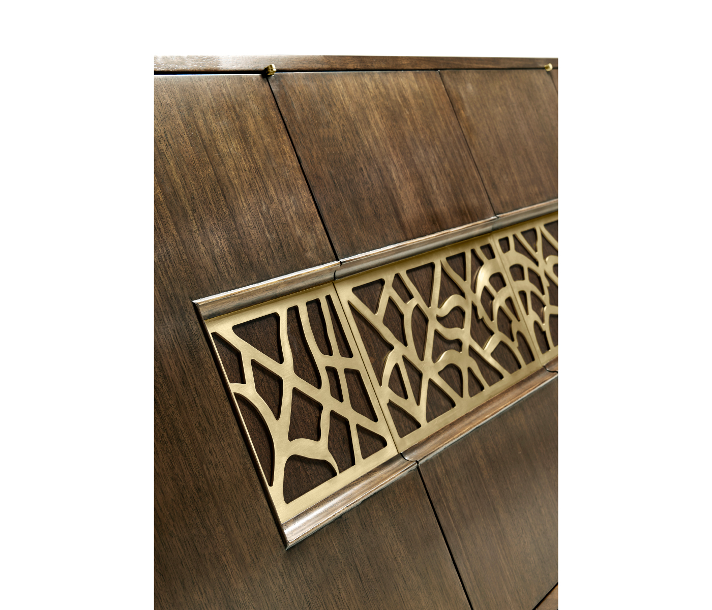 Berkley Walnut & Brass Sideboard