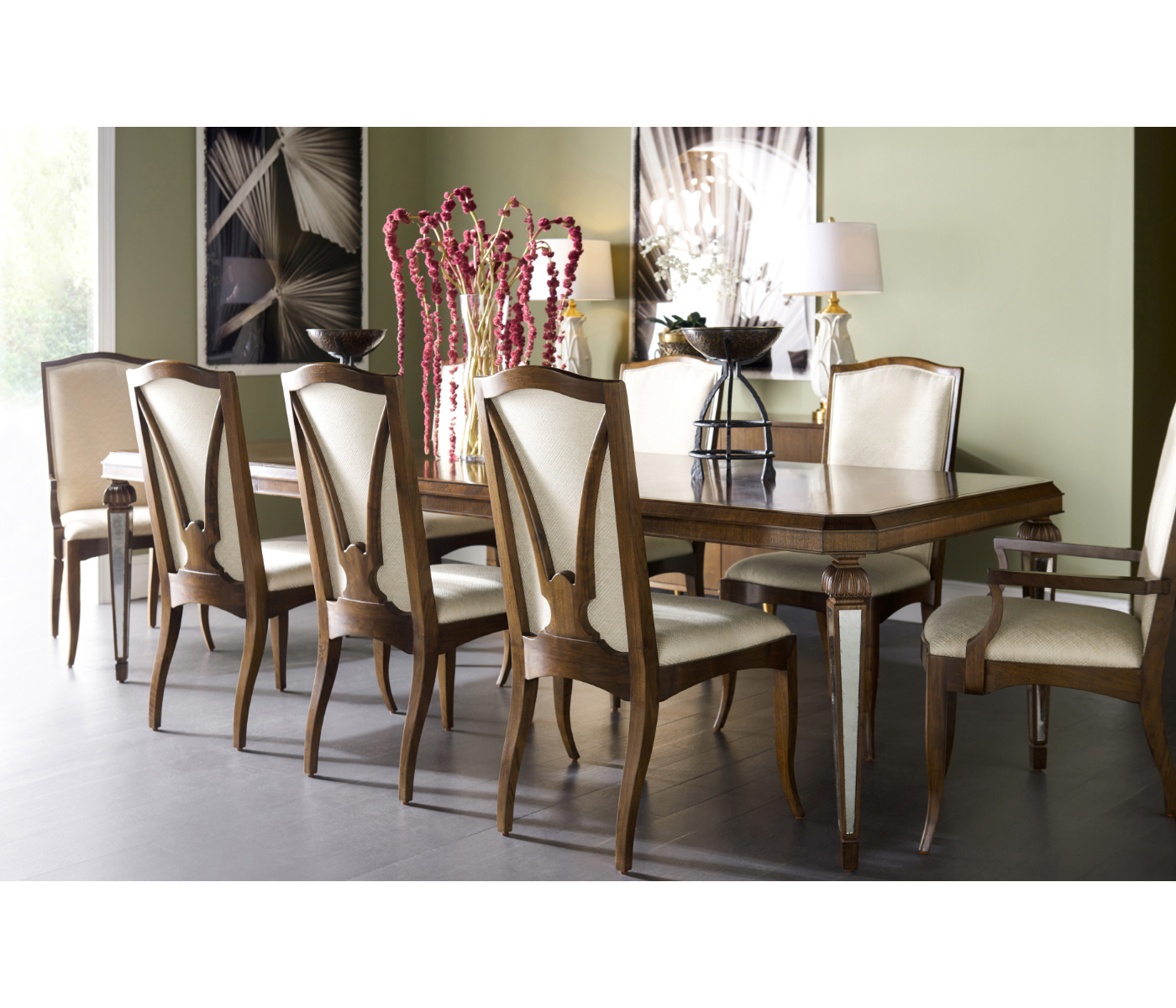 Berkley Walnut & Brass Sideboard