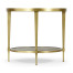Geometric Round Lamp Table