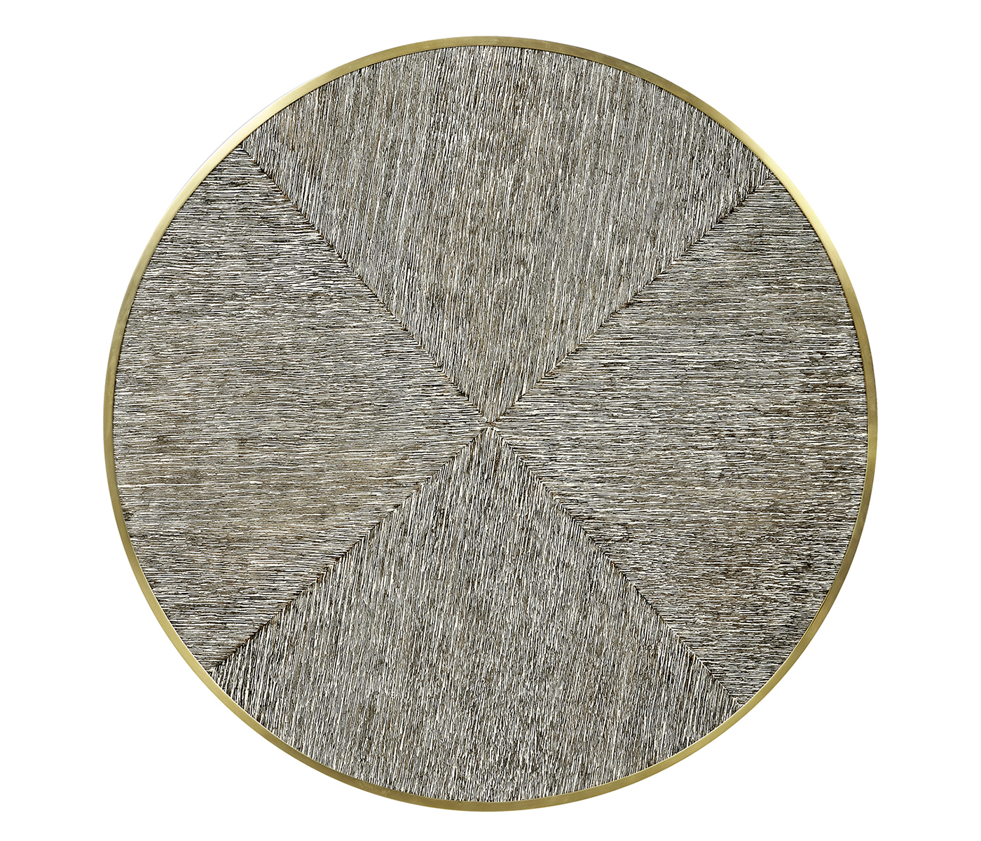 Geometric Round Lamp Table