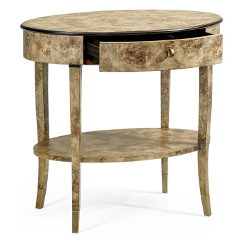 Hamilton Oval Bedside Table