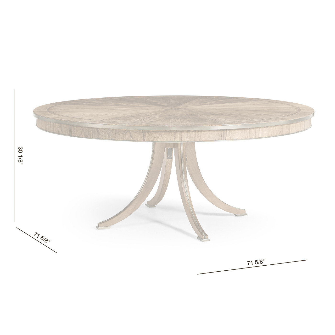 Hamilton Round Dining Table 72