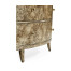 Hamilton Demilune with Speckled Marble
