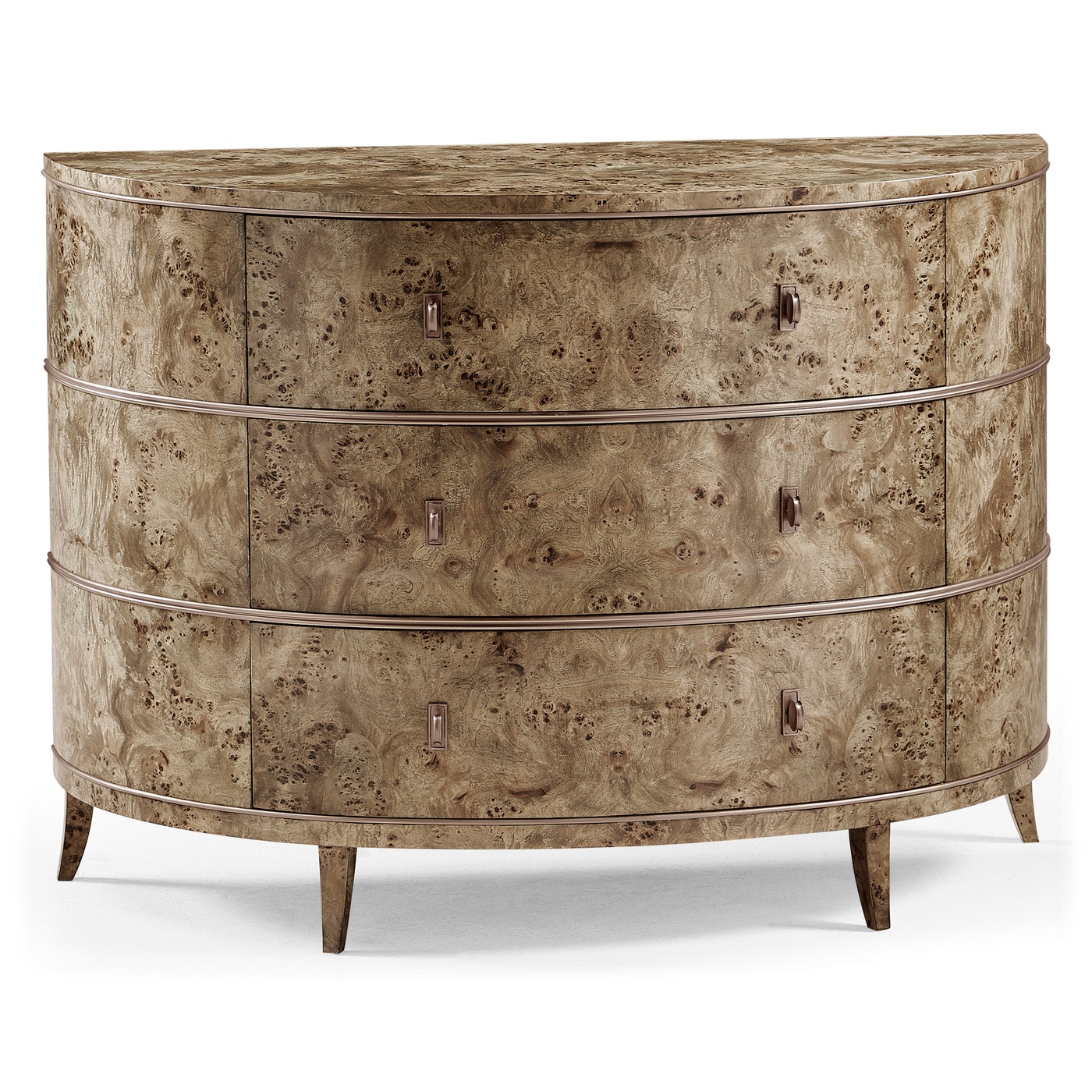 Reimagined Fulgurite Mappa Burl Demilune