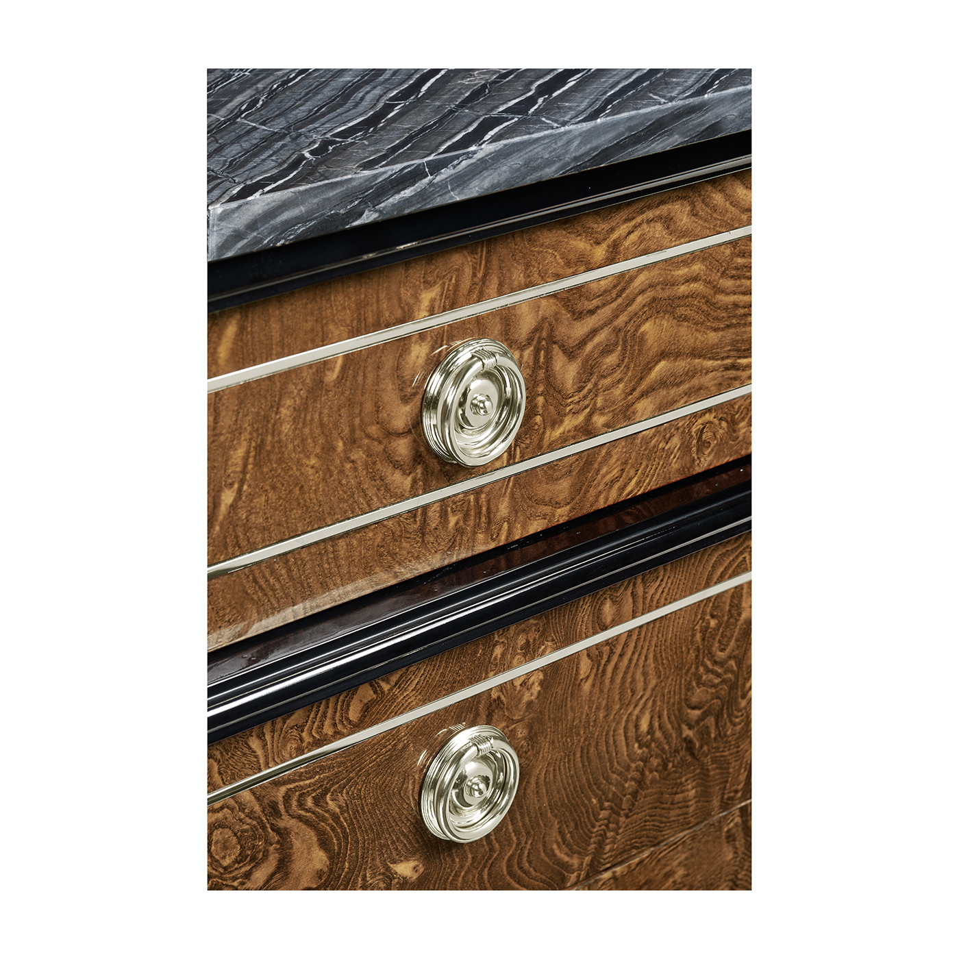 Madison Nightstand with Marble Top