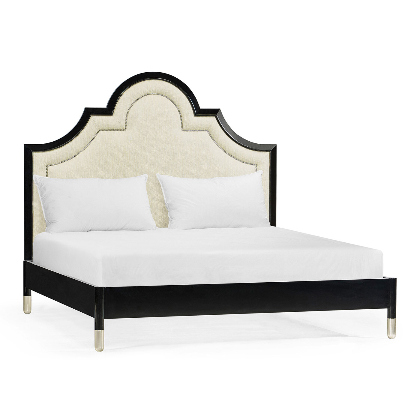 Madison Piano Black Cali King Bed