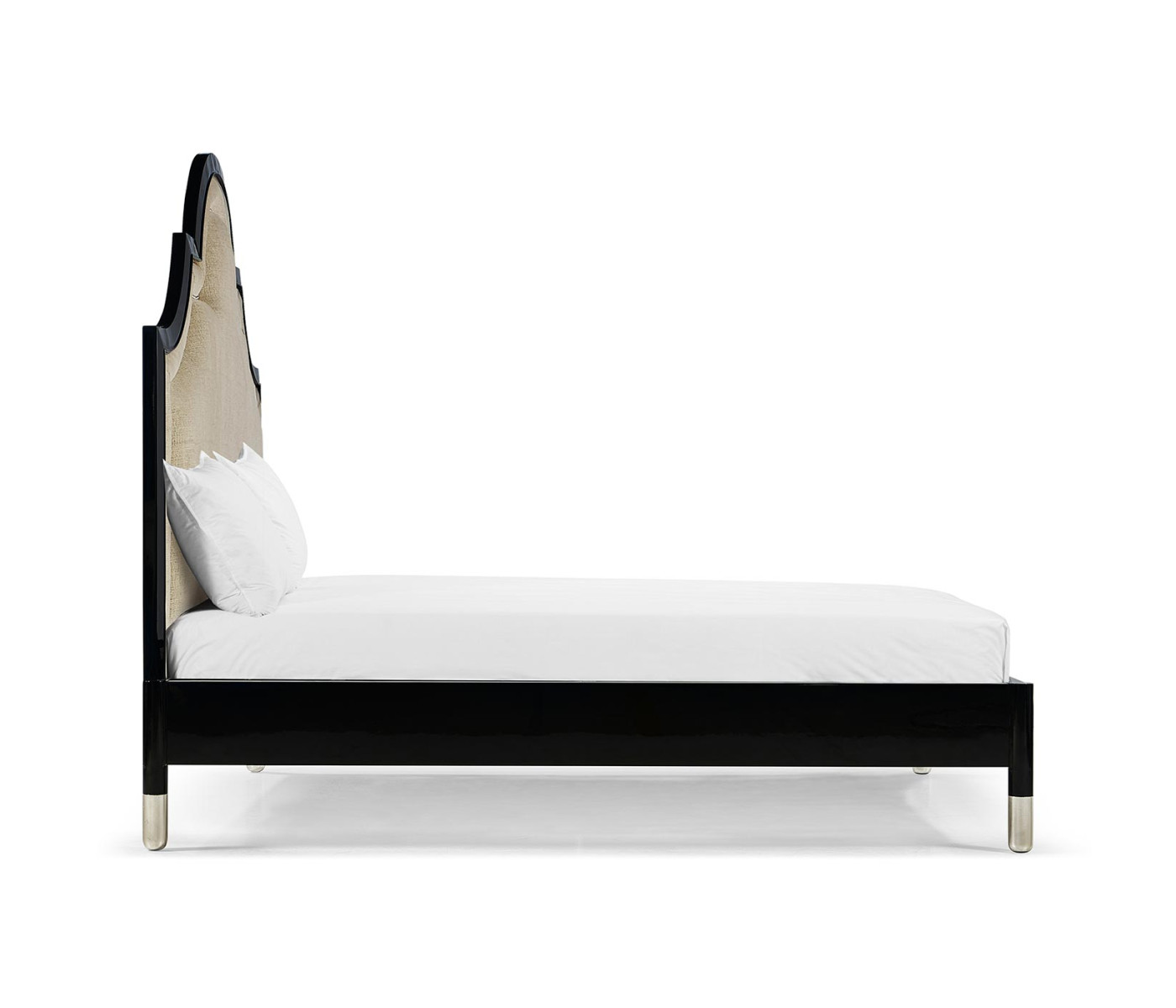 Madison Piano Black UK King Bed