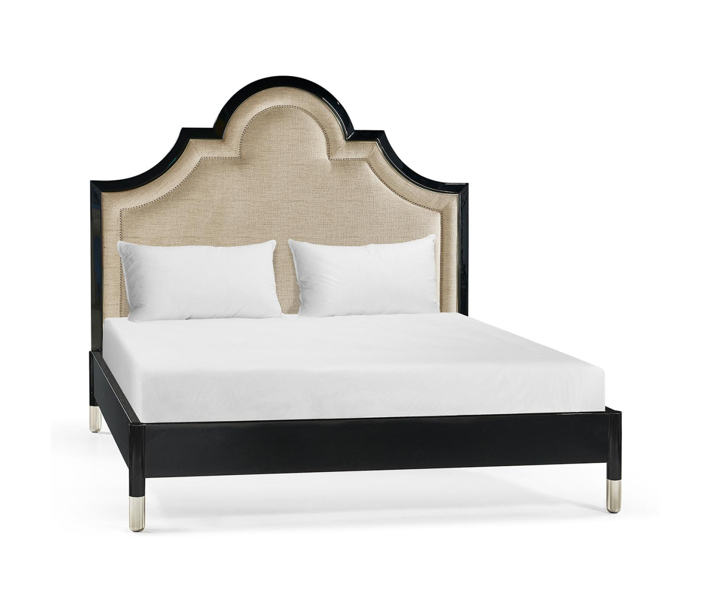 Madison Piano Black UK King Bed