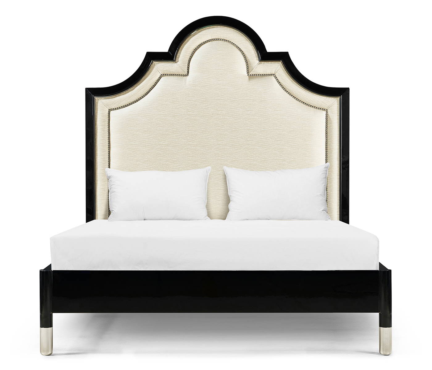 Madison Piano Black UK Queen Bed