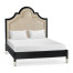 Madison Piano Black UK Queen Bed