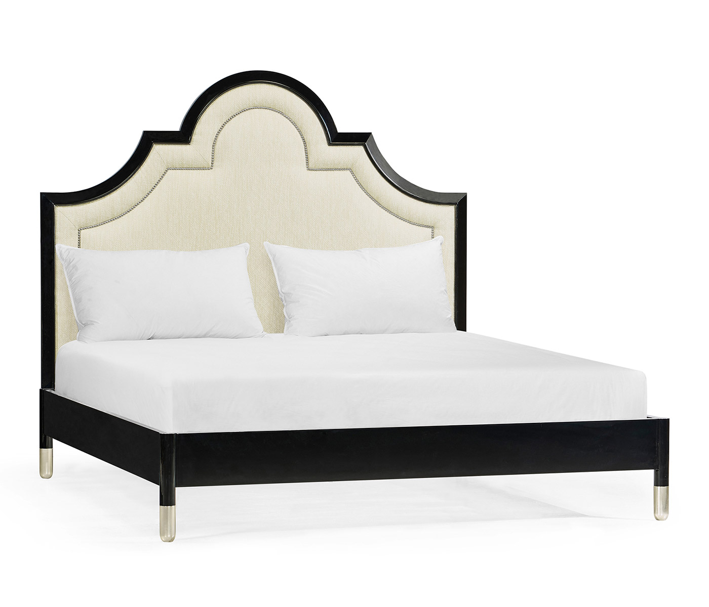Madison Piano Black US King Bed