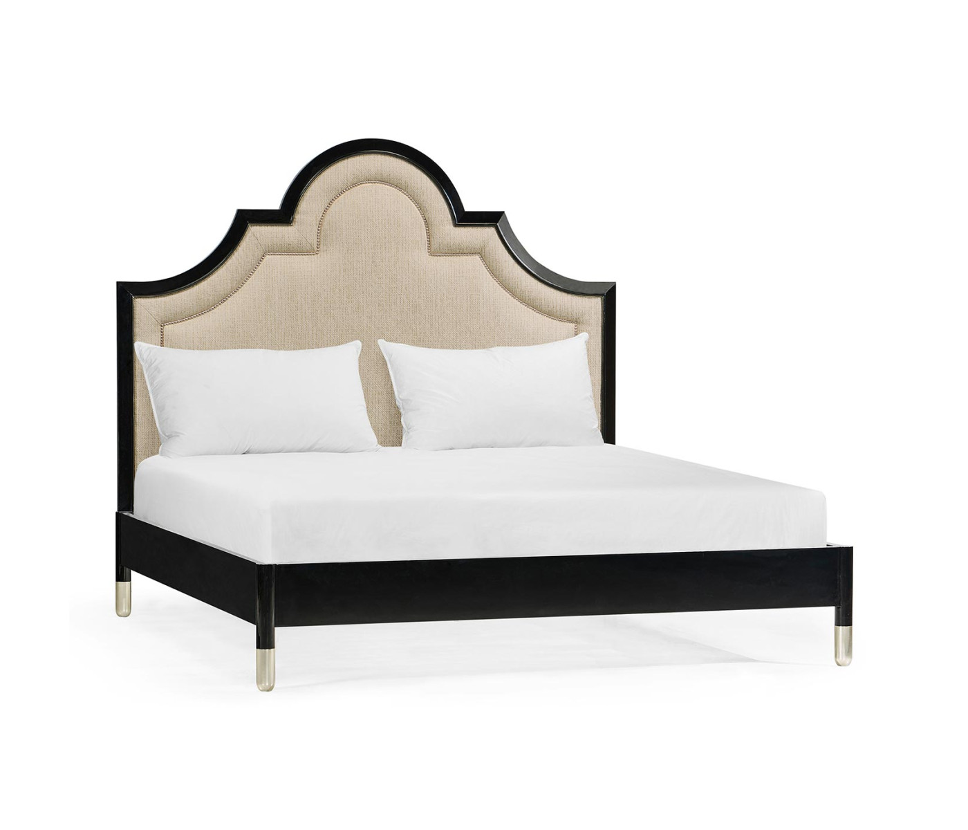 Madison Piano Black US King Bed